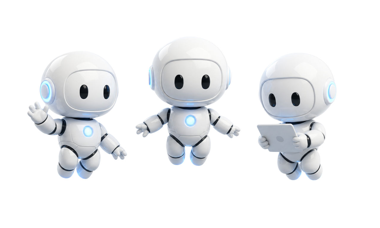 Three AI marketing agents